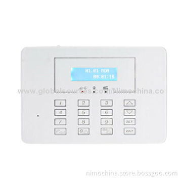 Intelligent touch screen GSM alarm system, factory price wireless system 433MHzNew